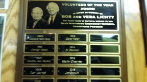 2016-04-23 Volunteer lunch Vol of Year award